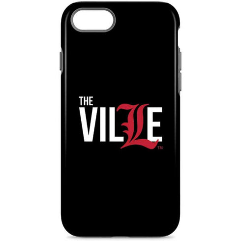 University of Louisville Black Background iPhone Cases